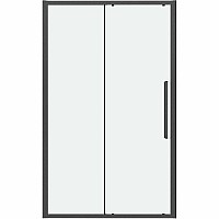 Душевая дверь Grossman Cosmo 110 100.K33.02.110.42.00 профиль Графит сатин стекло прозрачное