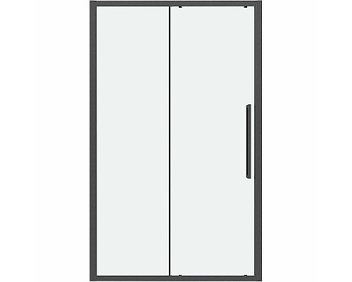 Душевая дверь Grossman Cosmo 110 100.K33.02.110.42.00 профиль Графит сатин стекло прозрачное