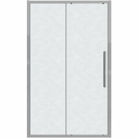 Душевая дверь Grossman Cosmo 110 100.K33.02.110.10.02 профиль Хром стекло шиншилла