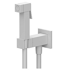 Гигиенический душ со смесителем Remer Qubica Q64BO Белый матовый