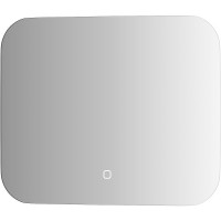 Зеркало Defesto Opti 50x40 с подсветкой 15W-4500К/Сенсорный выключатель/Нейтральный белый свет