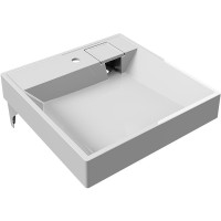 Раковина Paola Juno 60x60 на стиральную машину Белая глянцевая