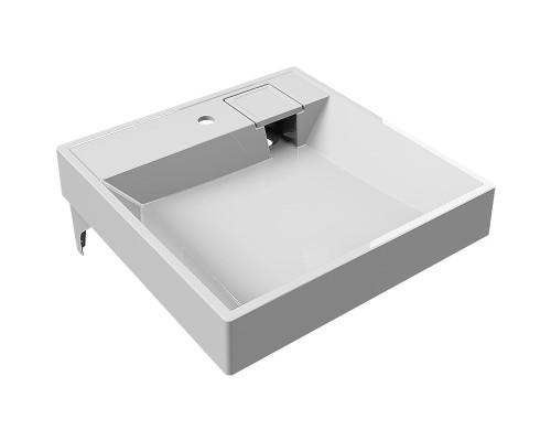 Раковина Paola Juno 60x60 на стиральную машину Белая глянцевая