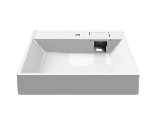 Раковина Paola Juno 60x60 на стиральную машину Белая глянцевая