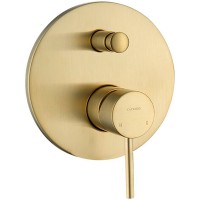 Смеситель для душа Caprigo Don 53-051-BRG Золото матовое