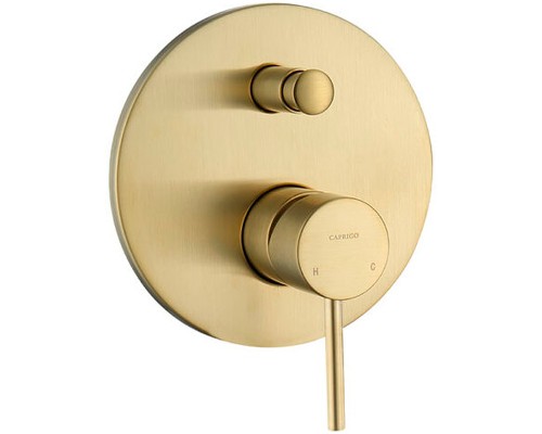Смеситель для душа Caprigo Don 53-051-BRG Золото матовое