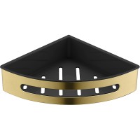 Металлическая полка Schein Accessories 9326BG угловая Золото матовое