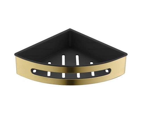 Металлическая полка Schein Accessories 9326BG угловая Золото матовое