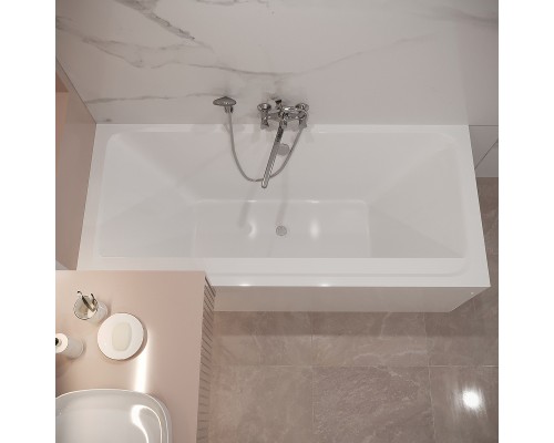 Акриловая ванна Corpa Nera Bellini 180x80 CN05020WH без гидромассажа
