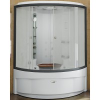 Душевой бокс Radomir Даниэла К1 140x140 с баней с гидромассажем
