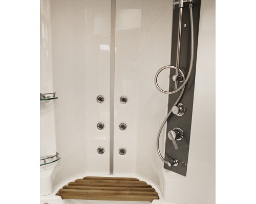 Душевой бокс Radomir Даниэла К1 140x140 1-04-6-0-4-0741 с баней с гидромассажем