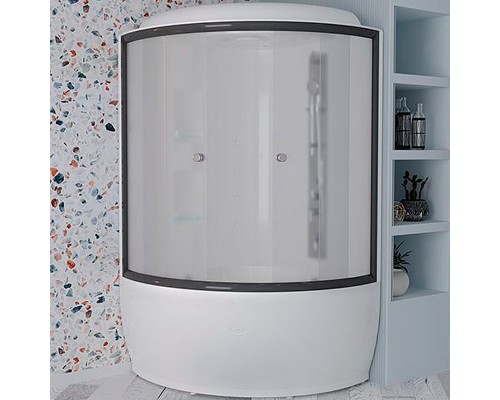 Душевой бокс Radomir Лаура К2 128x128 1-04-6-0-5-0871 с баней с гидромассажем