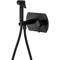 Гигиенический душ со смесителем Remer Minimal N60NO Черный матовый