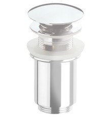 Донный клапан Remer click-clack Белый матовый