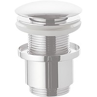 Донный клапан Remer 904CC2114BO click-clack Белый матовый