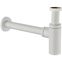 Сифон для раковины Remer 958LBO Белый матовый