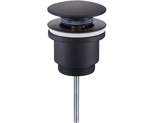 Донный клапан Raglo R600.01.06 click-clack Черный матовый