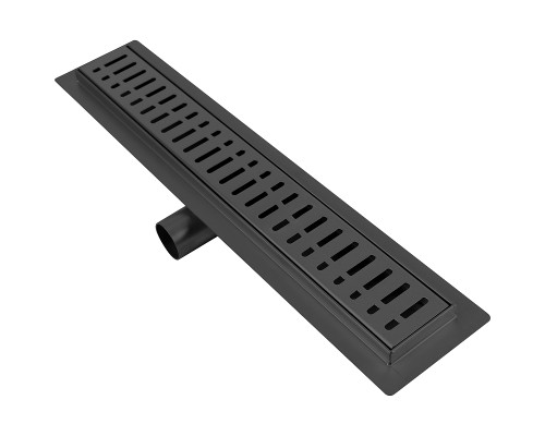 Душевой лоток Raglo 70 с решеткой Графит матовый
