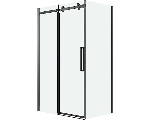 Душевой уголок Grossman Classic 100х90 120.K33.04.1090.21.00 профиль Черный матовый стекло прозрачное