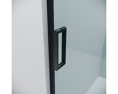 Душевой уголок Grossman Classic 100х90 120.K33.04.1090.21.00 профиль Черный матовый стекло прозрачное