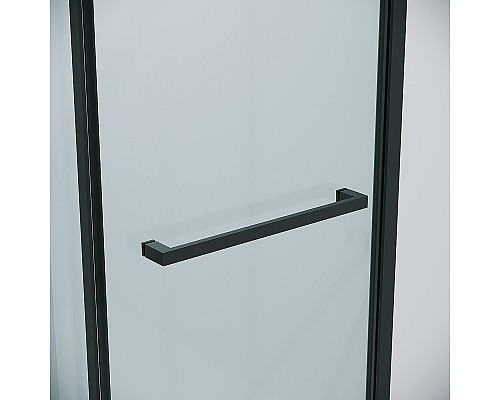 Душевой уголок Grossman Style 100х90 120.K33.05.1090.21.00 профиль Черный матовый стекло прозрачное