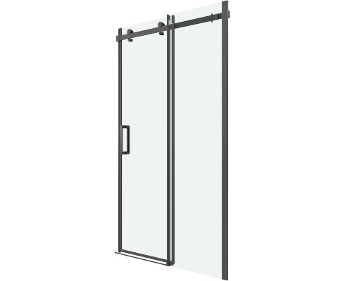 Душевая дверь Grossman Classic 100 100.K33.04.100.42.00 профиль Графит сатин стекло прозрачное