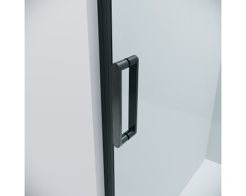 Душевая дверь Grossman Classic 100 100.K33.04.100.42.00 профиль Графит сатин стекло прозрачное