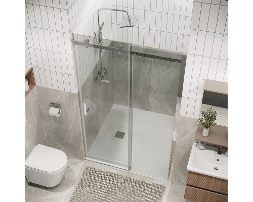 Душевая дверь Grossman Classic 120 100.K33.04.120.10.00 профиль Хром стекло прозрачное