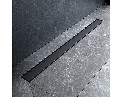 Душевой лоток AM.PM MasterFlow 90 W01SC-U11-090-04BM с Черной матовой решеткой / под плитку Tile