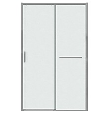 Душевая дверь Grossman Style 130 100.K33.05.130.10.02 профиль Хром стекло шиншилла