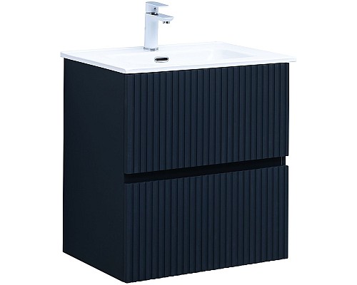 Тумба под раковину Aquanet Джейн 60 313300 подвесная Маренго