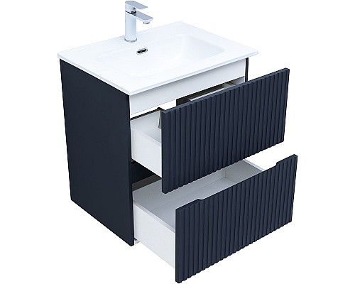 Тумба под раковину Aquanet Джейн 60 313300 подвесная Маренго