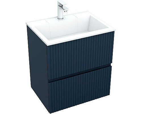 Тумба под раковину Aquanet Джейн 60 313300 подвесная Маренго