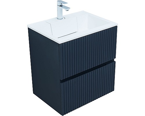 Тумба под раковину Aquanet Джейн 60 313300 подвесная Маренго