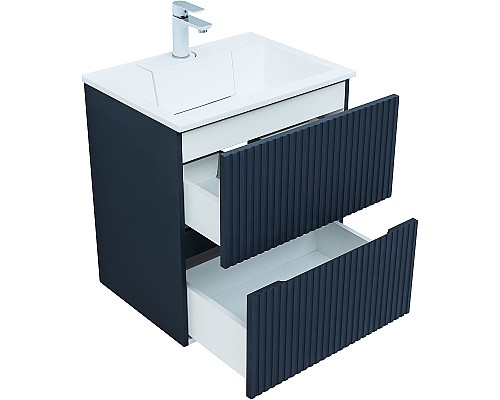 Тумба под раковину Aquanet Джейн 60 313300 подвесная Маренго