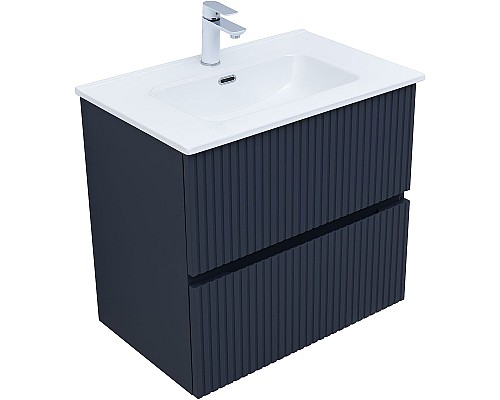 Тумба под раковину Aquanet Джейн 70 313301 подвесная Маренго