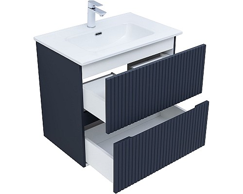 Тумба под раковину Aquanet Джейн 70 313301 подвесная Маренго