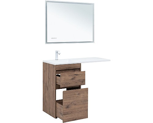Тумба под раковину Aquanet Токио 110 333647 Дуб веллингтон