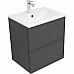 Тумба под раковину Aquanet Арт 60 329063 подвесная Ясень графит