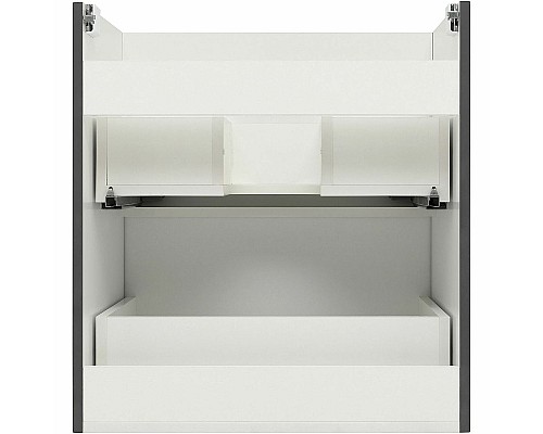 Тумба под раковину Aquanet Арт 60 329063 подвесная Ясень графит