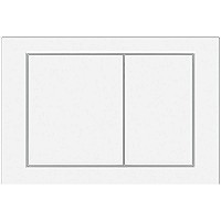 Клавиша смыва KK POL M05 350/PPB/055-00-00 Белая глянцевая