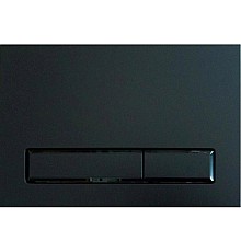 Клавиша смыва KK POL M08 350/PPC/142-00-07 Черная матовая Черная глянцевая