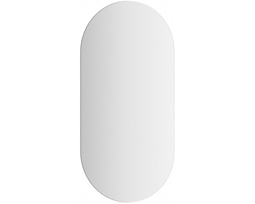 Зеркало Evoform Ledshine 80x40 с подсветкой 16.5 W - без выключателя - нейтральный белый свет