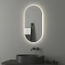 Зеркало Evoform Ledshine 80x40 с подсветкой 16.5 W - без выключателя - нейтральный белый свет