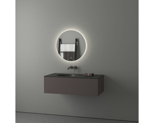 Зеркало Evoform Ledshine d60 с подсветкой 15 W - сенсорный выключатель - нейтральный белый свет
