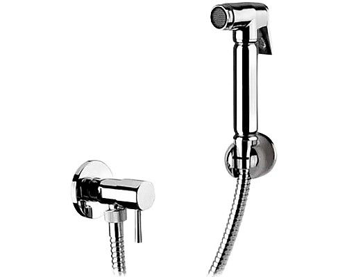 Гигиенический душ с запорным вентилем Remer 332RELA Хром