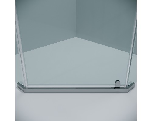 Душевой уголок Grossman Pragma 100х100 302.K33.03.1010.10.00 профиль Хром стекло прозрачное