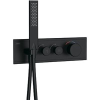 Смеситель для душа Teska Shine SH2008 с термостатом Черный матовый