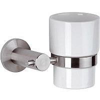 Стакан для зубных щеток Remer Minimal Mi15INOXCR Нержавеющая сталь