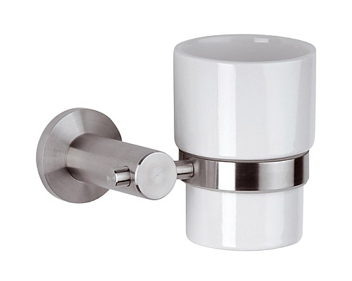 Стакан для зубных щеток Remer Minimal Mi15INOXCR Нержавеющая сталь